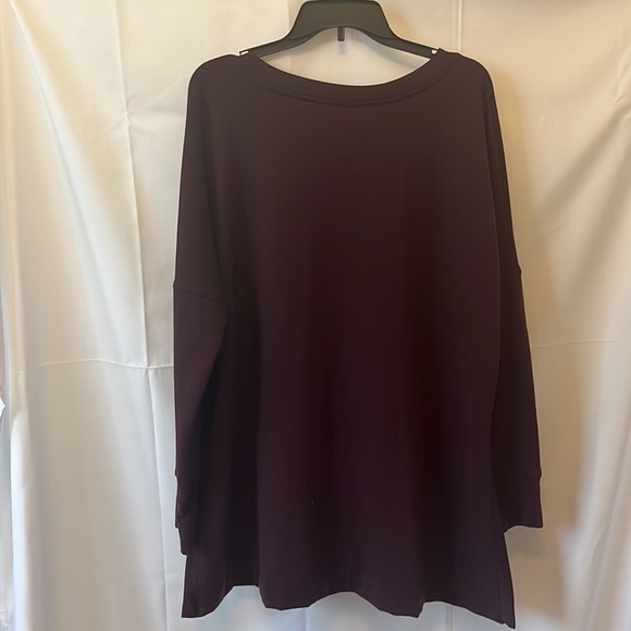 🔴 5 items for $25 Sale!  Xersion Loose Fit Purple Sweatshirt XXL - Picture 5 of 5